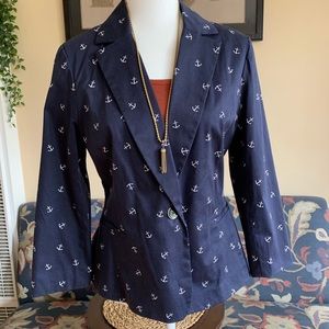 ⚓️NWOT Nautical Blazer
